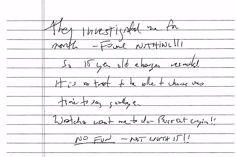 Alleged Epstein suicide note released by US court
